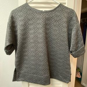 🩶Banana Republic • gray top • XS • EUC